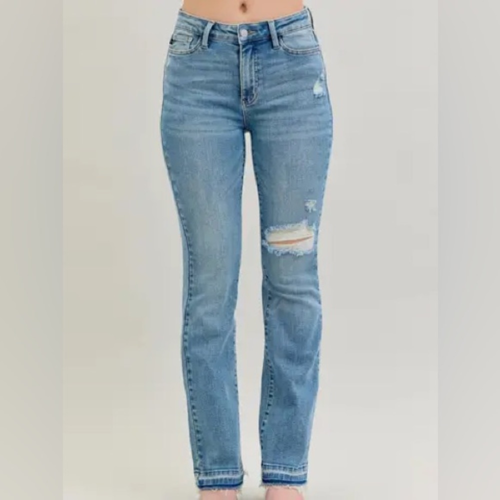 Judy Blue Light Blue Bootcut Jeans
